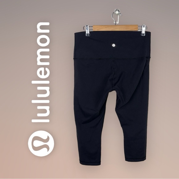 lululemon athletica Pants - LULULEMON | Black Crop Leggings 22”